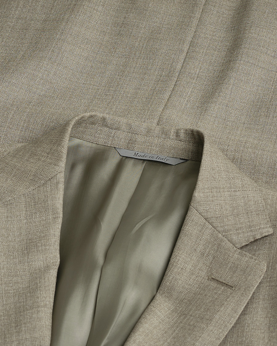 Herren | Pre-owned Anzüge | Pre-owned | Canali Wool Suit Beige Melange 48