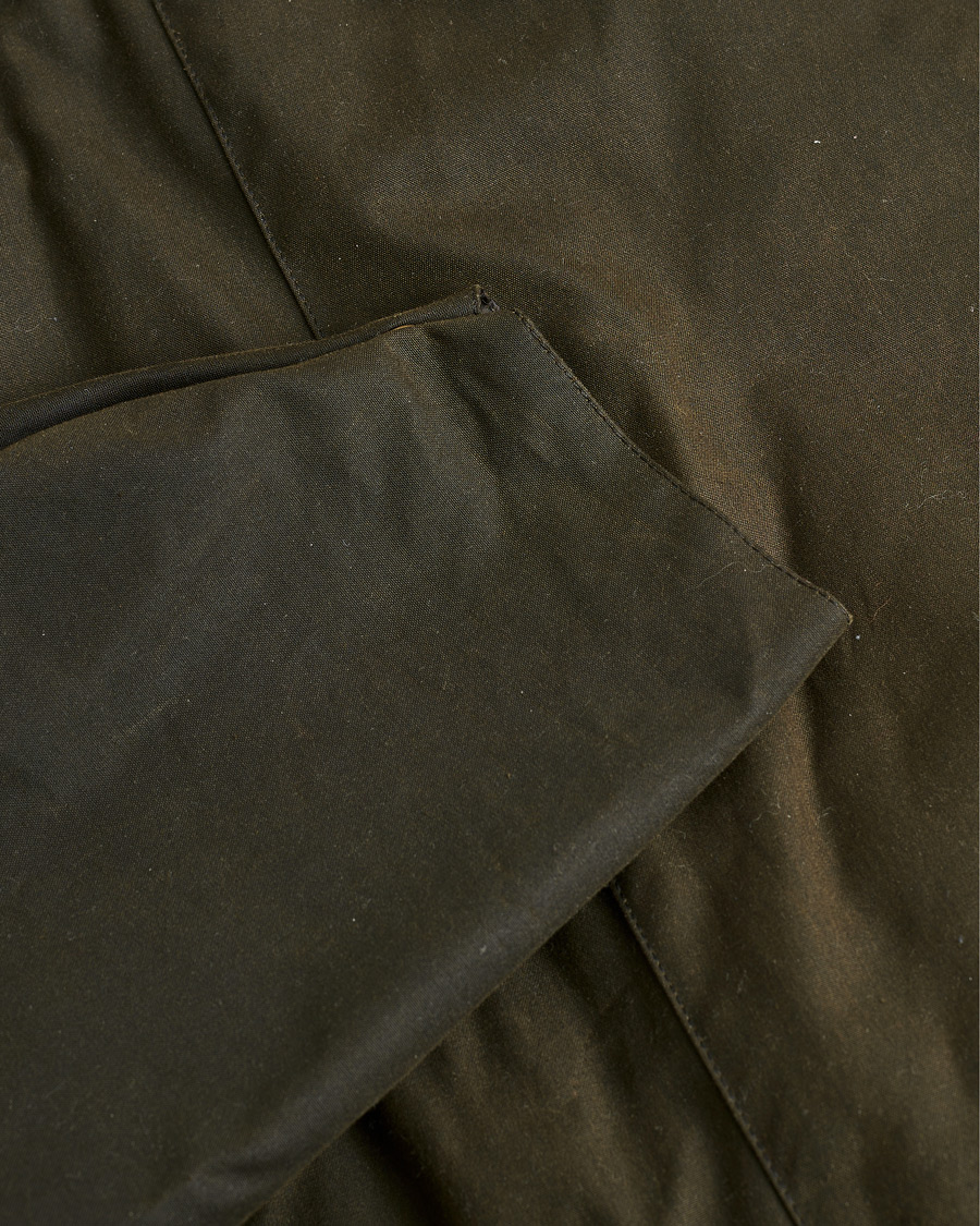 Herren | Pre-owned Jacken | Pre-owned | Barbour Heritage Bedale Wax Trench Coat Olive M