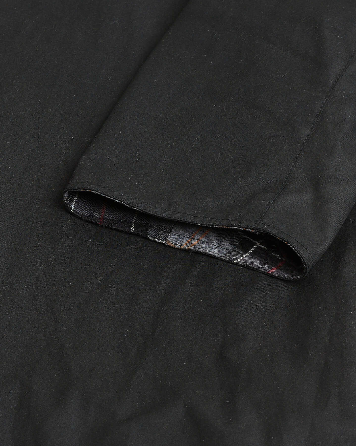 Herren | Pre-owned Jacken | Pre-owned | Barbour Heritage Modfied Exmoore Wax Coat Black UK38 - EU48