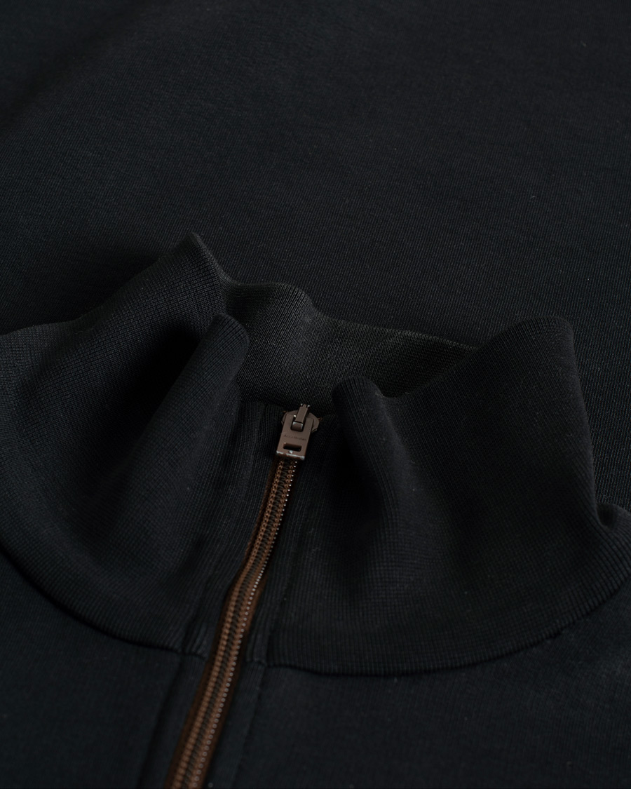 Herren | Acne Studios Half Zip Sweatshirt Black L | Pre-owned | Acne Studios Half Zip Sweatshirt Black L