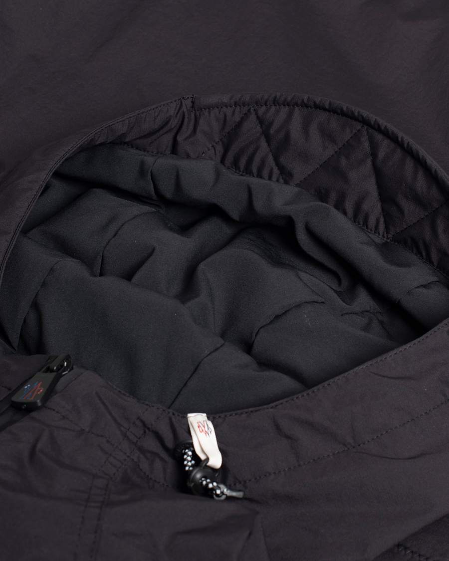 Herren | Moncler Grenoble Foret Wind Jacket Black 3 - L | Pre-owned | Moncler Grenoble Foret Wind Jacket Black 3 - L