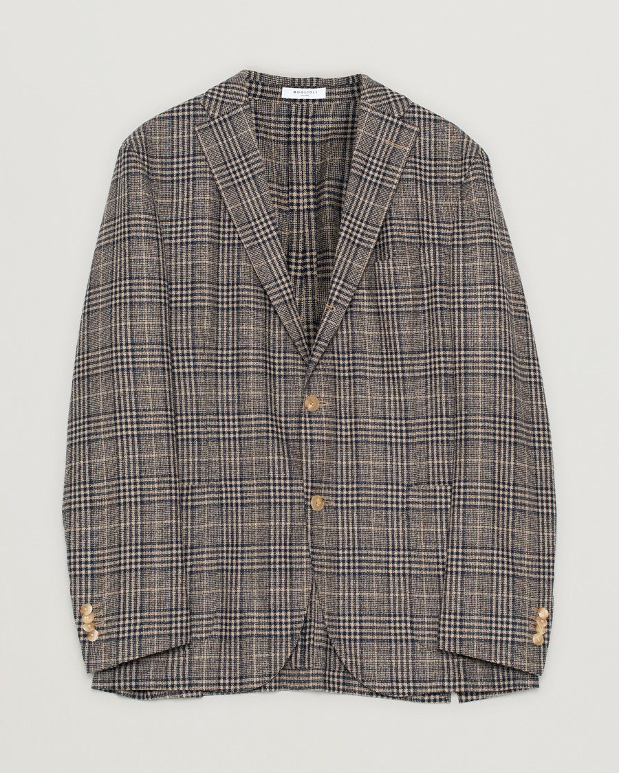 Herren | Pre-owned Sakkos | Pre-owned | Boglioli K Jacket Checked Wool Blazer 54