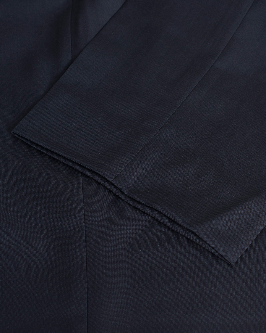 Herren | Boglioli Wool Trousers Navy 46 | Pre-owned | Boglioli Wool Trousers Navy 46