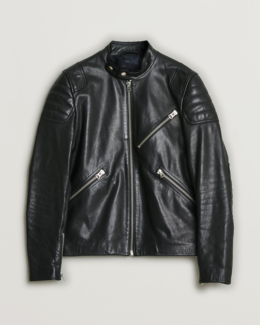 Herren | Pre-owned Jacken | Pre-owned | Acne Studios Oliver Leather Jacket Black 48
