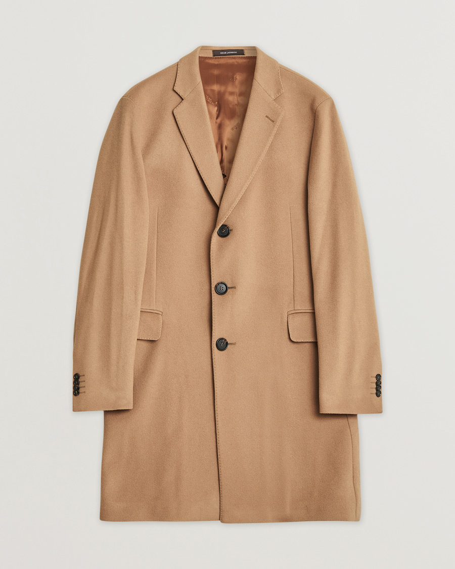 Herren | Pre-owned Jacken | Pre-owned | Oscar Jacobson Snyder Wool/Cashmere Coat Camel 52