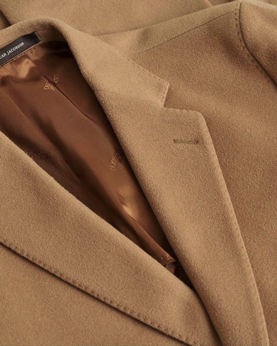 Herren | Pre-owned Jacken | Pre-owned | Oscar Jacobson Snyder Wool/Cashmere Coat Camel 52