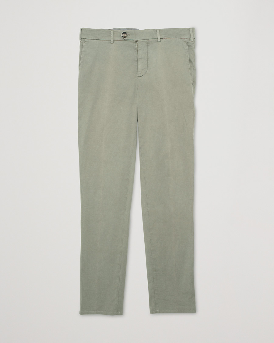 Herren | Pre-owned Hosen | Pre-owned | Brunello Cucinelli Slim Fit Chinos Sage 46