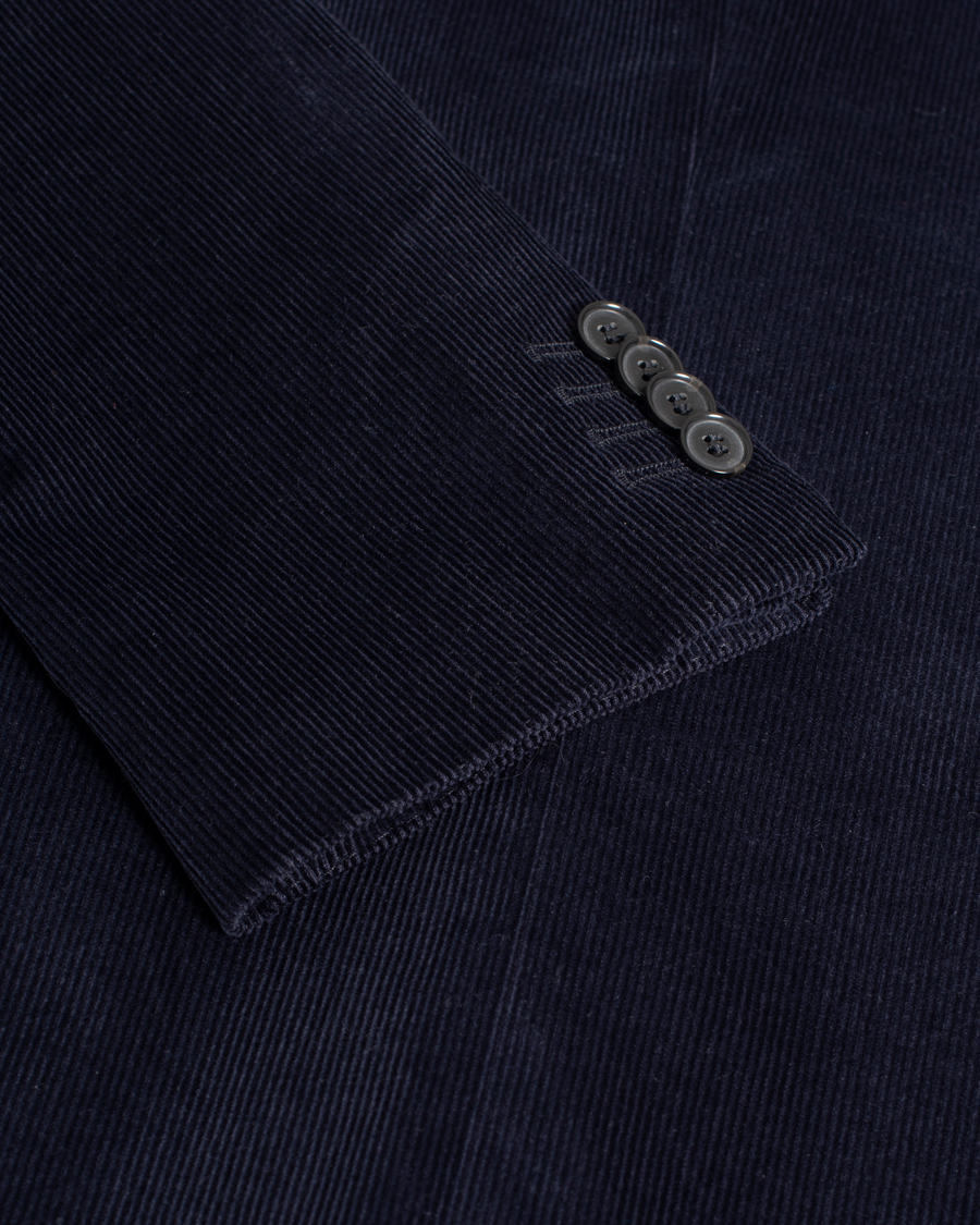 Herren | Sakkos | Pre-owned | Acne Studios Wall St Corduroy Blazer Navy 48