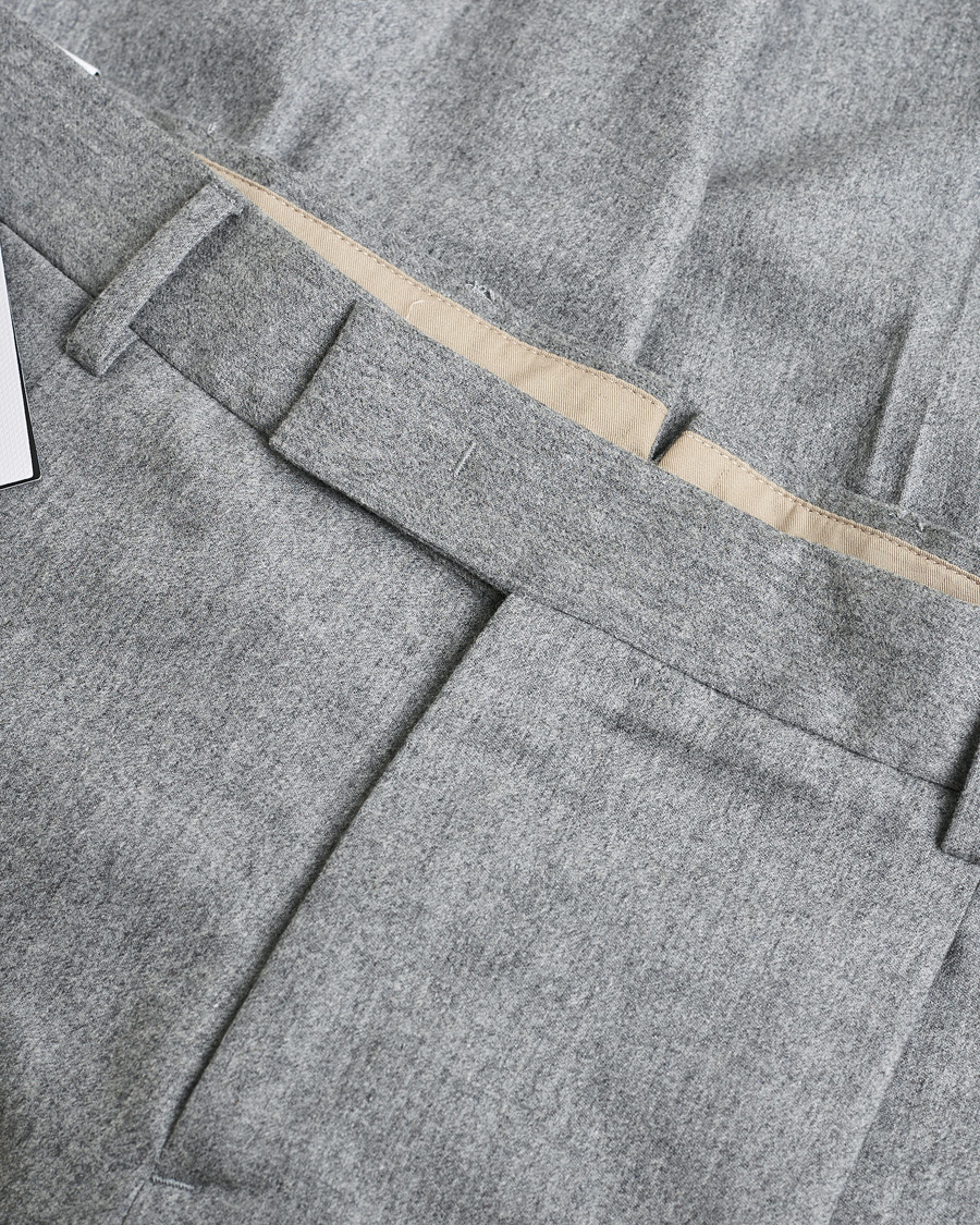 Herren | Pre-owned Hosen | Pre-owned | PT01 Pleated Wool Trousers Grey Melange 50
