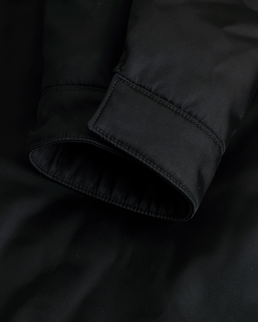Herren | Prada Re-Nylon Lifestyle Jacket Black 52 | Pre-owned | Prada Re-Nylon Lifestyle Jacket Black 52