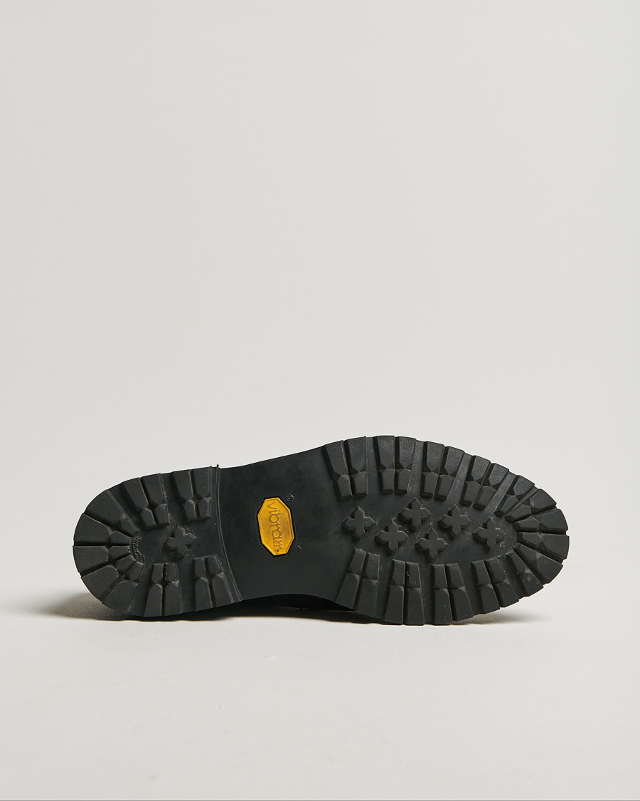 Herren | Crockett & Jones Pembroke Milled Grain Vibram Black | Pre-owned | Crockett & Jones Pembroke Milled Grain Vibram Black