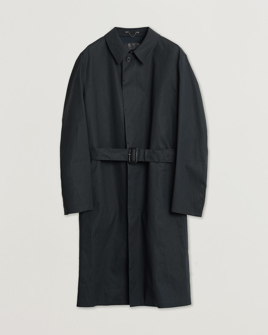 Herren | Pre-owned Jacken | Pre-owned | Prada Water Repellent Car Coat Navy XL