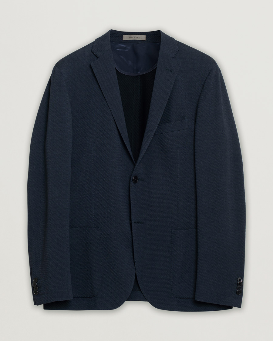 Herren | Pre-owned Sakkos | Pre-owned | Corneliani Wool Blazer Navy 50