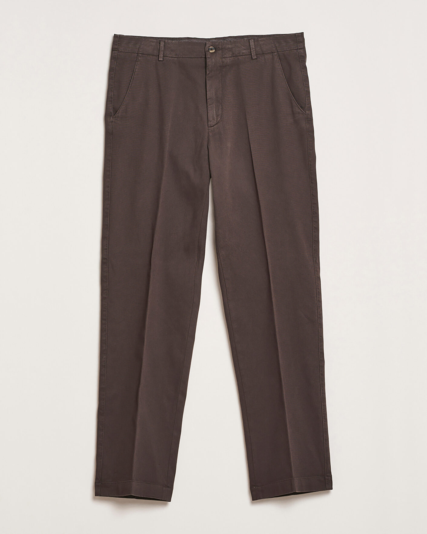 Herren | Pre-owned Hosen | Pre-owned | Boglioli Regular Fit Cotton Chinos Brown 52