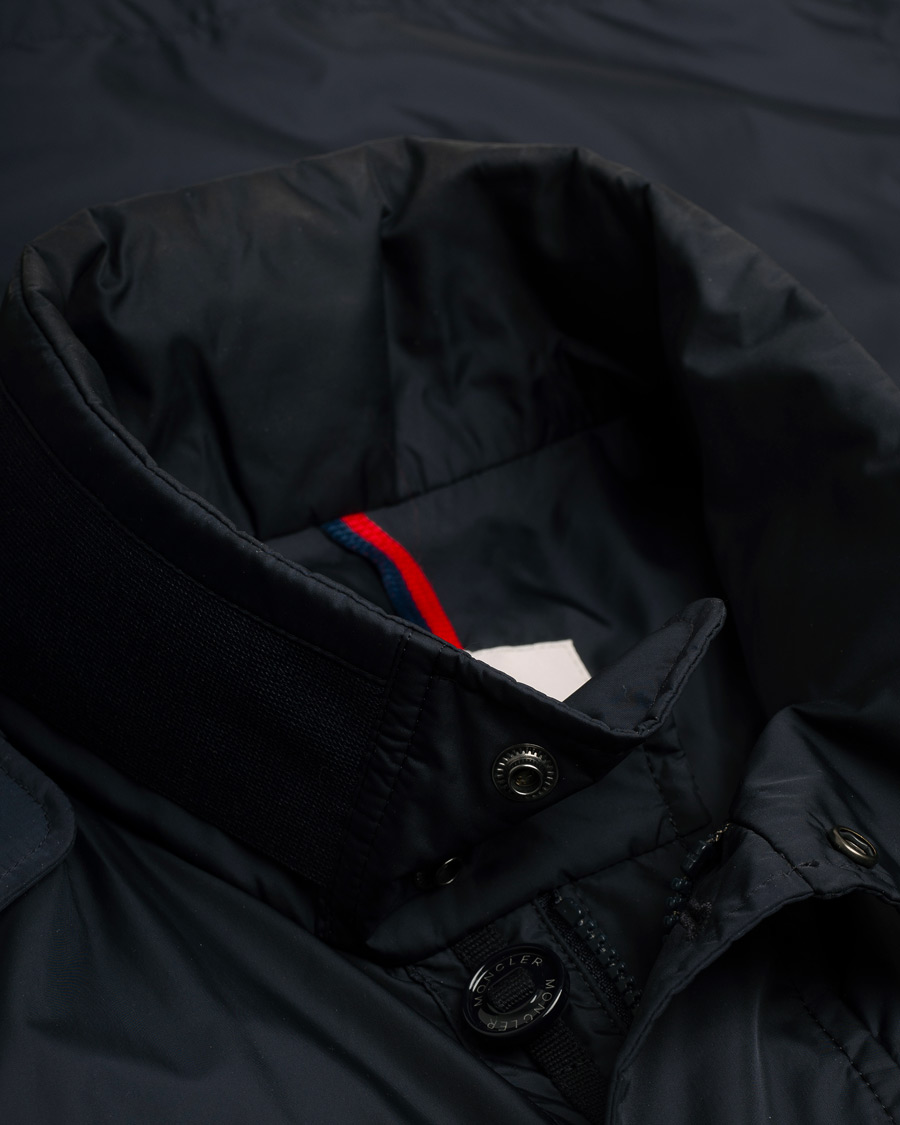 Herren | Moncler Lez Field Jacket Navy | Pre-owned | Moncler Lez Field Jacket Navy