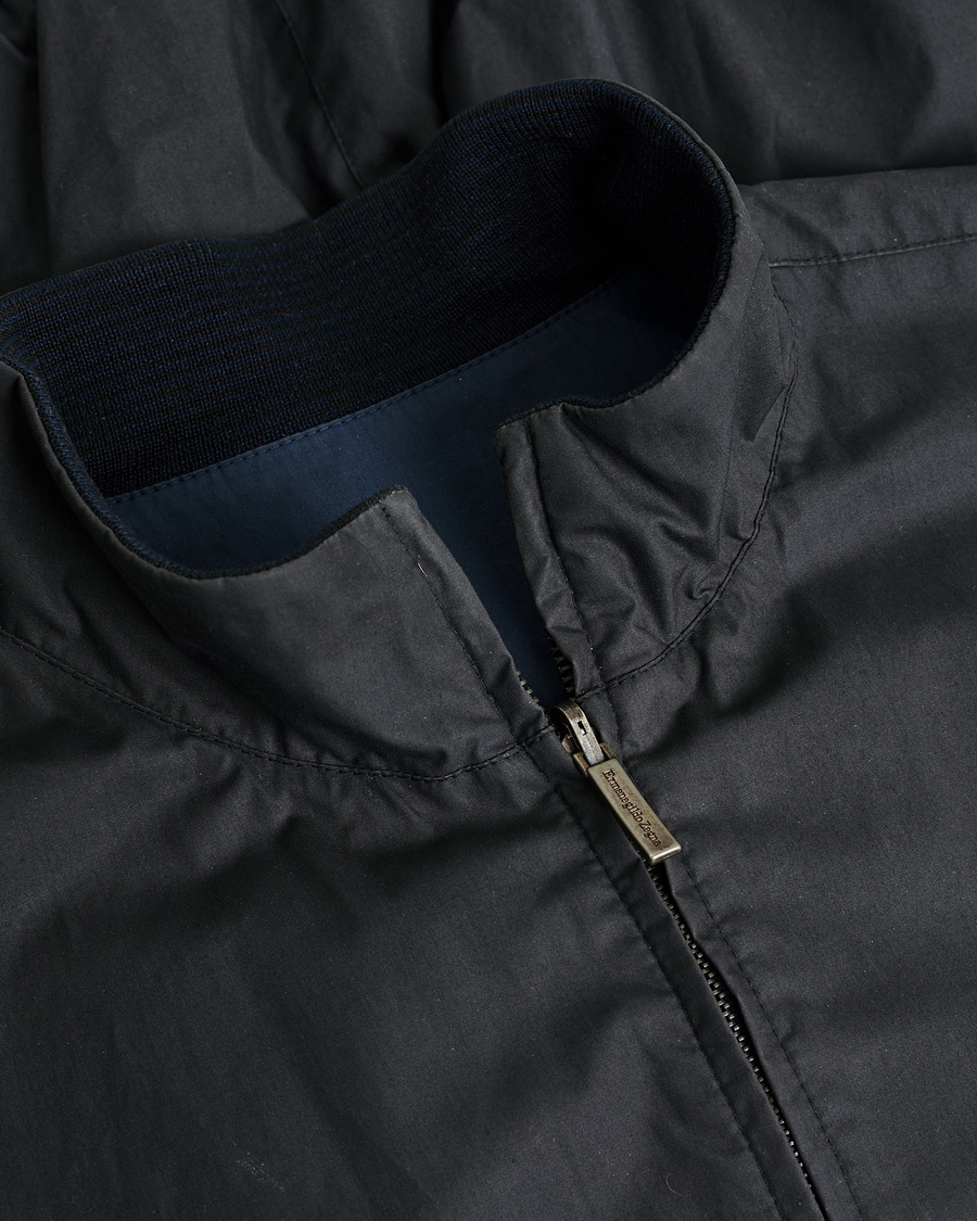 Herren | Pre-owned Jacken | Pre-owned | Ermenegildo Zegna Reversible Harrington Jacket Black/Blue L
