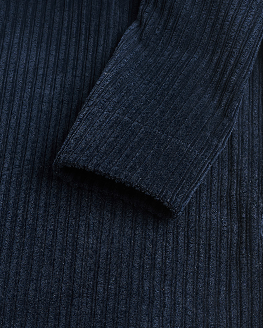 Herren | Pre-owned Hemden | Pre-owned | The Gigi Corduroy Overshirt Navy 48