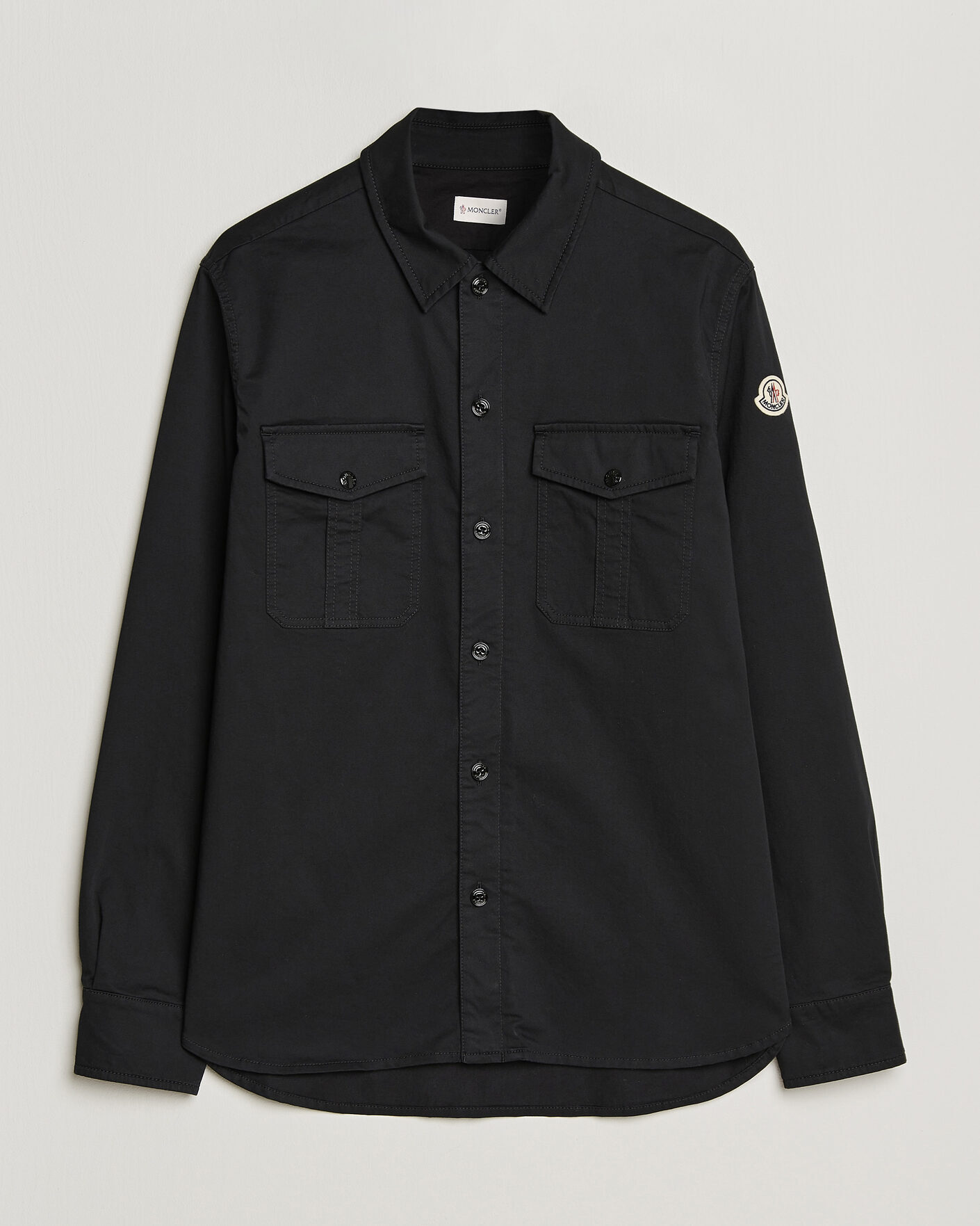 Herren | Pre-owned Hemden | Pre-owned | Moncler Double Pocket Overshirt Black L