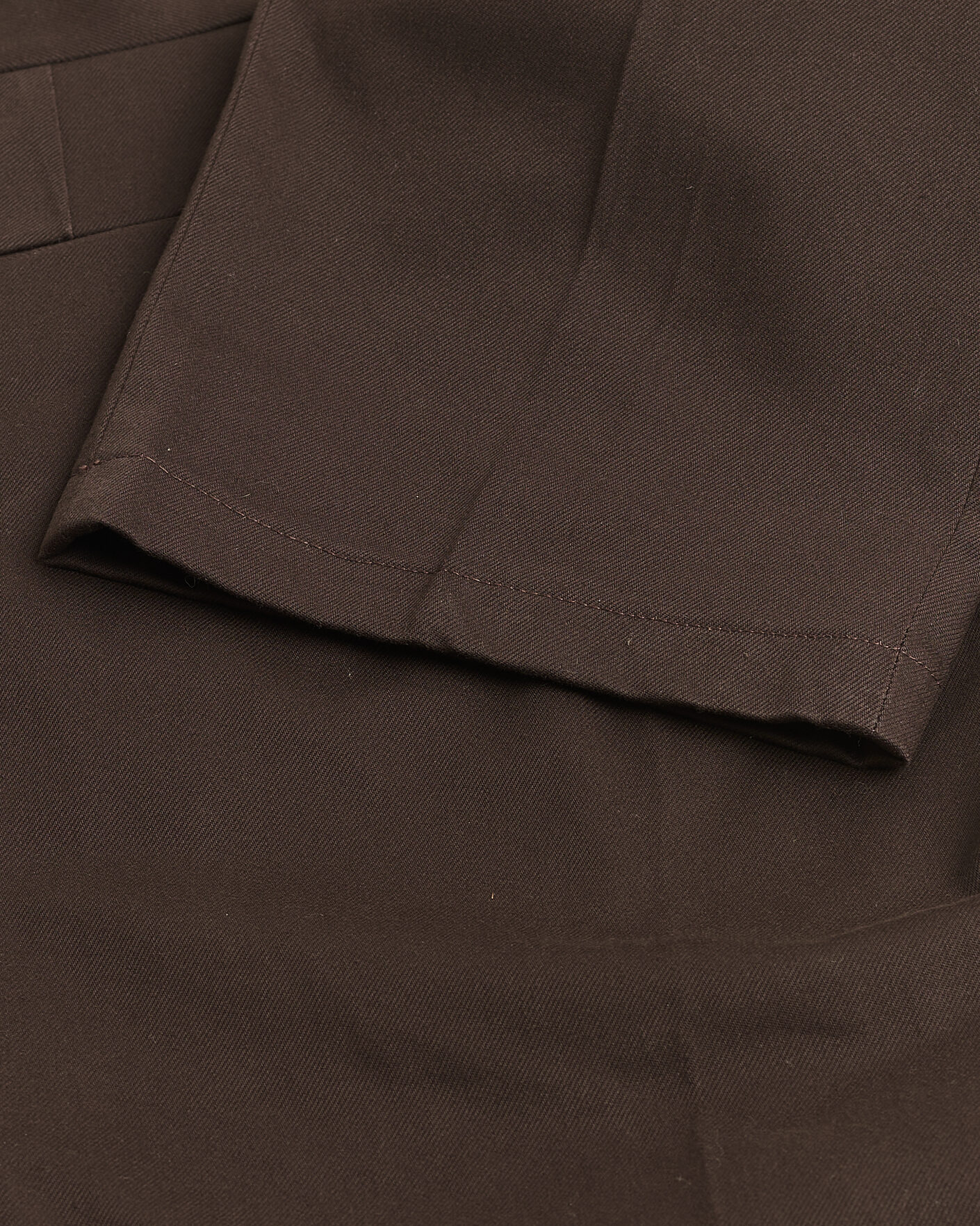 Herren | Rubato High Waist Cotton Chino Brown 52 | Pre-owned | Rubato High Waist Cotton Chino Brown 52
