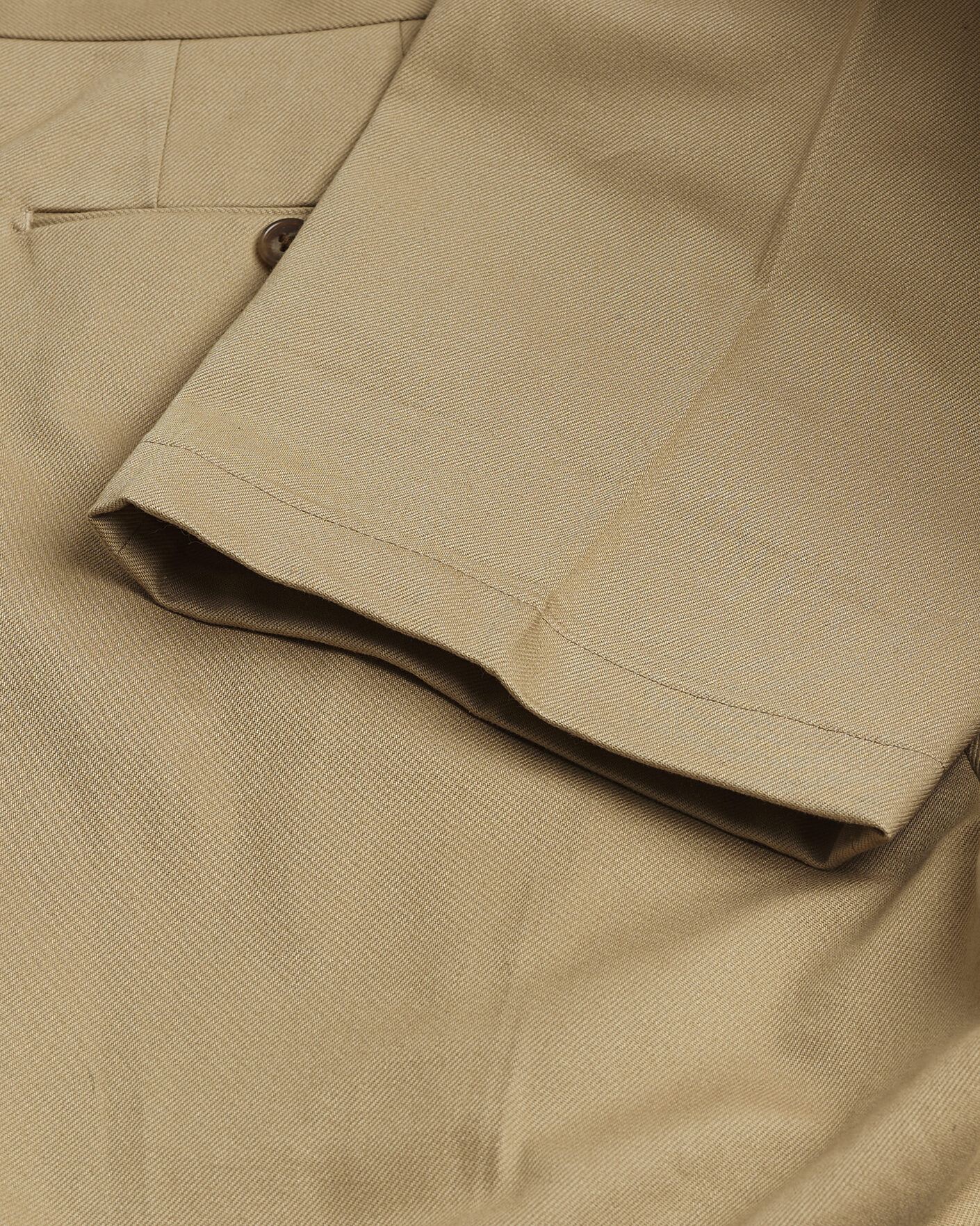 Herren | Rubato High Waist Cotton Chino Beige 52 | Pre-owned | Rubato High Waist Cotton Chino Beige 52