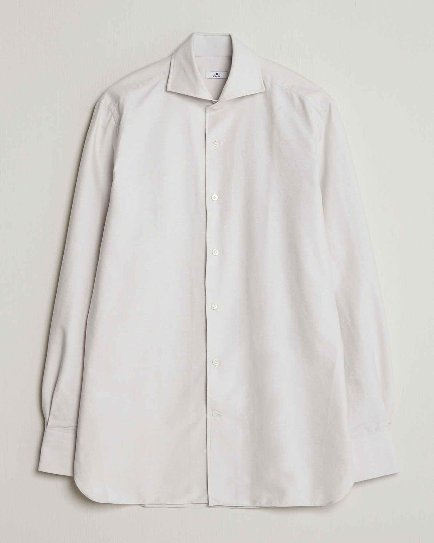 Herren | Pre-owned Hemden | Pre-owned | 100Hands Washed Oxford Shirt Grey 41/16
