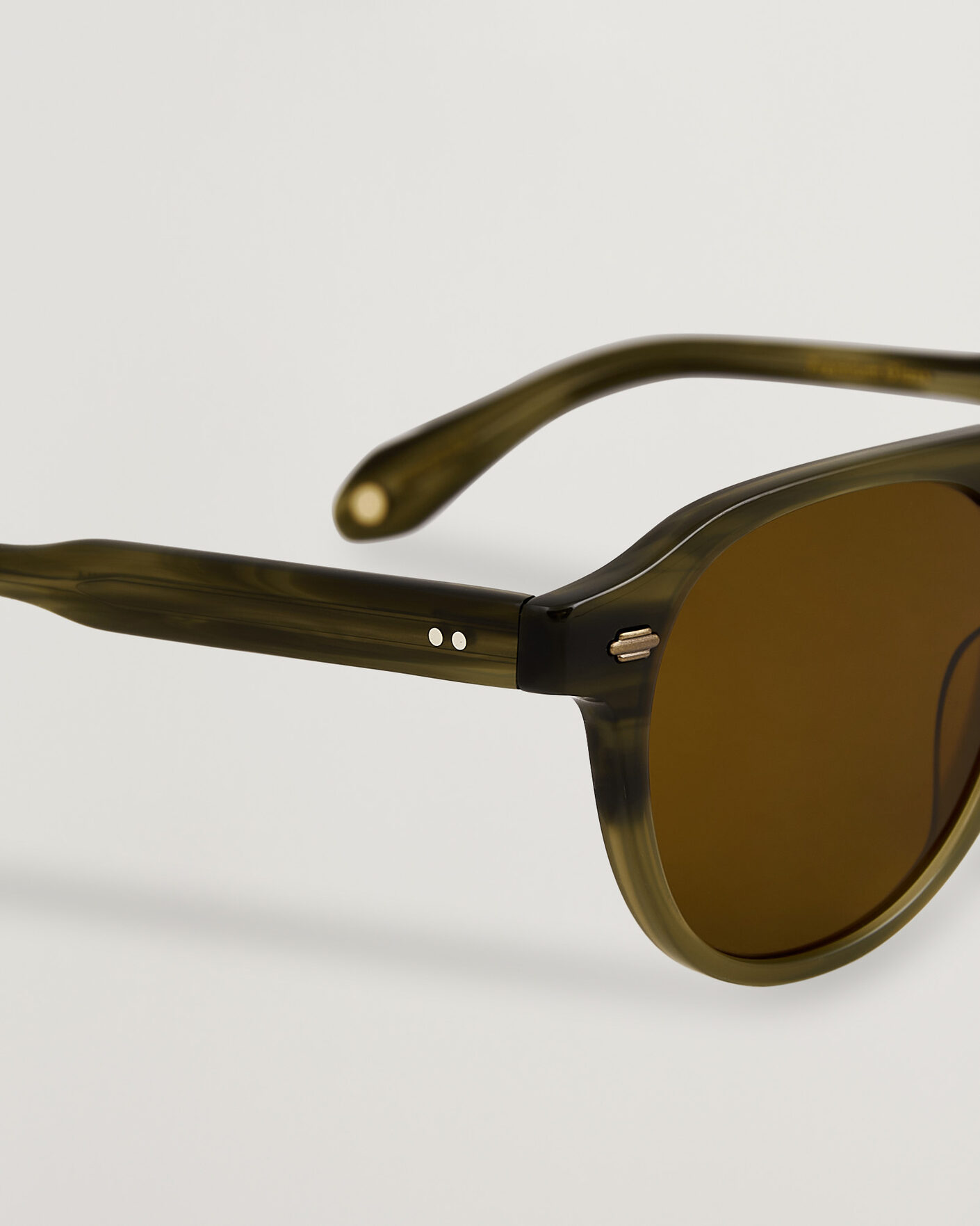 Herren | Pre-owned Accessoires | Pre-owned | Garrett Leight Harding Sunglasses Army Drift