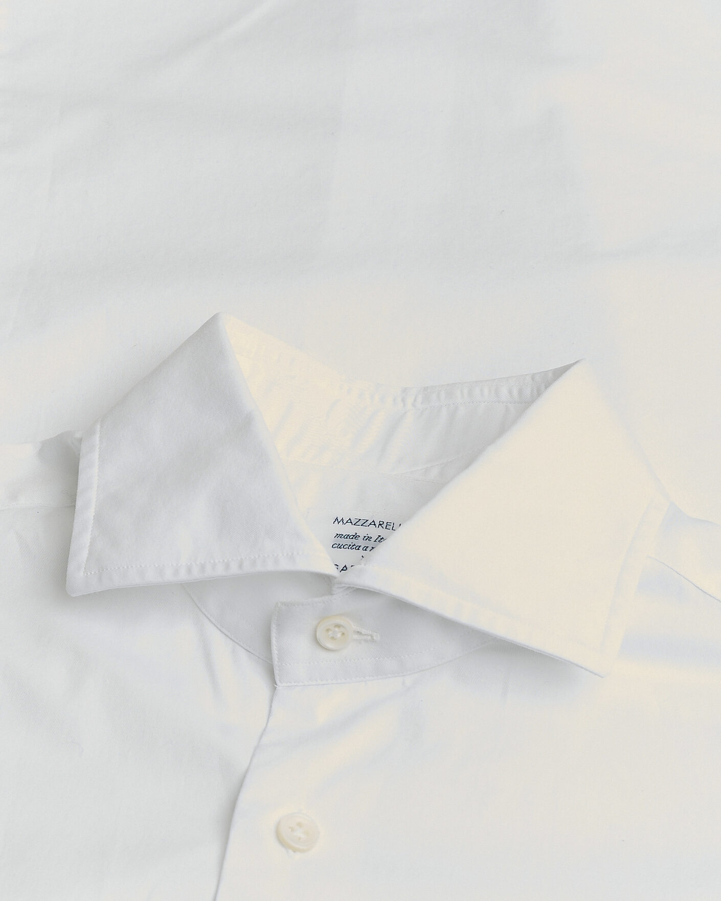 Herren | Pre-owned Hemden | Pre-owned | Mazzarelli Soft Cotton Shirt White 39 - M