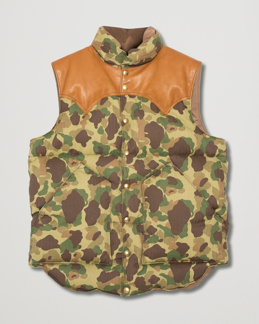Herren | The Real McCoy's Frogskin Down Vest S | Pre-owned | The Real McCoy's Frogskin Down Vest S